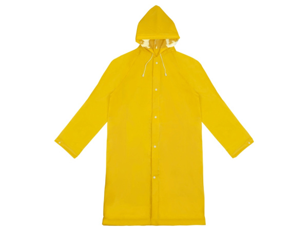 Дождевик «Hawaii» c чехлом унисекс, Размер XL-2XL, Цвет желтый