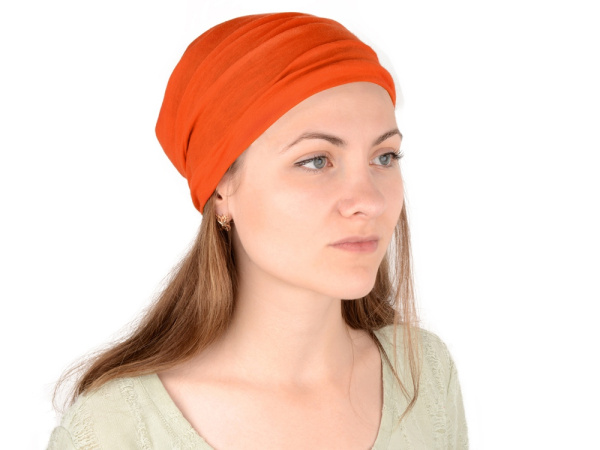 Мультифункциональная бандана «Farbe», Цвет оранжевый