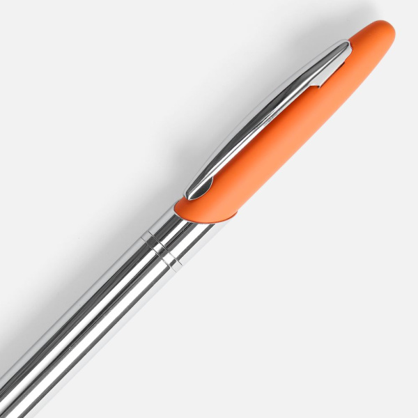 Ручка шариковая Dagger Soft Touch, оранжевая, 14х0,9 см