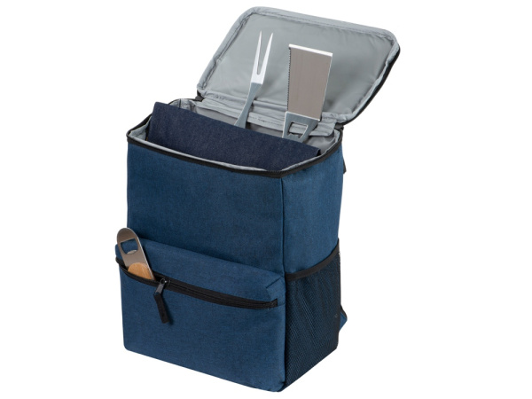 Подарочный набор для барбекю «BBQ party», Цвет синий, натуральный