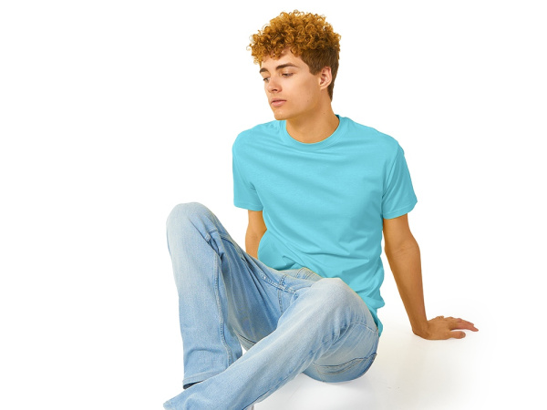 Футболка "Heavy Super Club" мужская, Размер XL_v2, Цвет лазурный