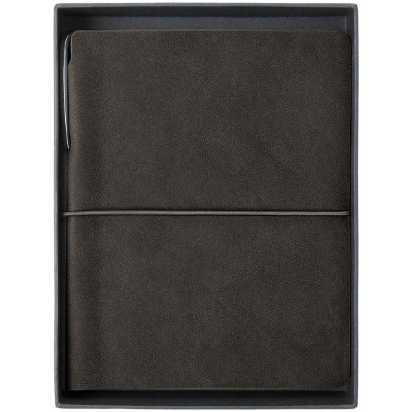 Набор Business Diary Mini, черный, 17х13х2,9 см