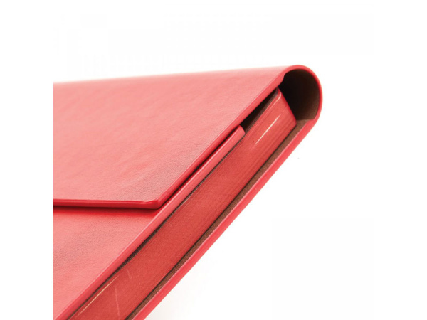 Ежедневник недатированный с магнитным клапаном А5 «Waltz», Цвет бордовый