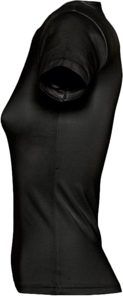 Футболка женская Miami 170, черная, XS–XL