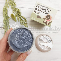 Elizavecca Очищающая кислородная маска на основе глины Milky Piggy Carbonated Bubble Clay Pack, 100 