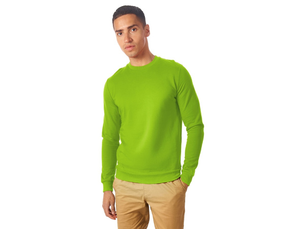 Свитшот «Motion» с начесом, унисекс, Размер 2XL, Цвет зеленое яблоко