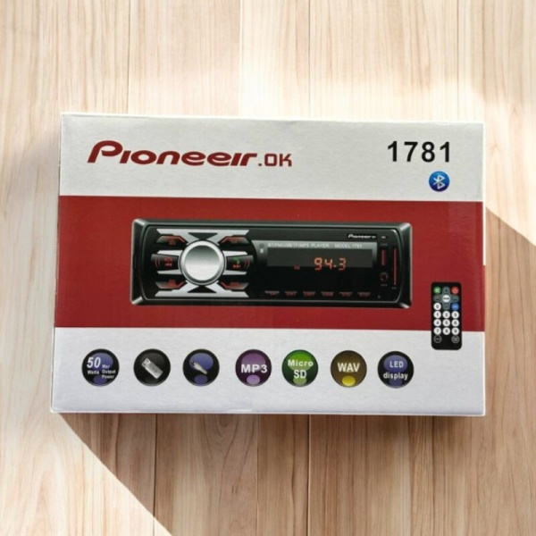 Автомагнитола Pioneer.ok 1781 / Простая и функциональная
