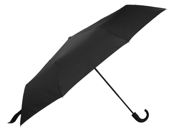 Зонт складной «Britney» с большим куполом, автомат, Цвет черный
