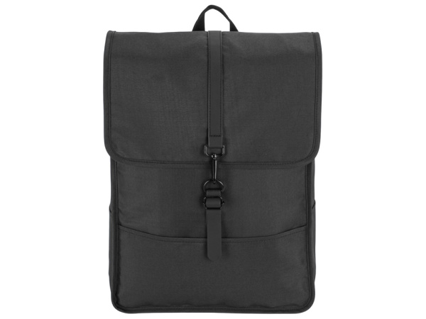 Рюкзак «Rony» из переработанного пластика, Цвет черный