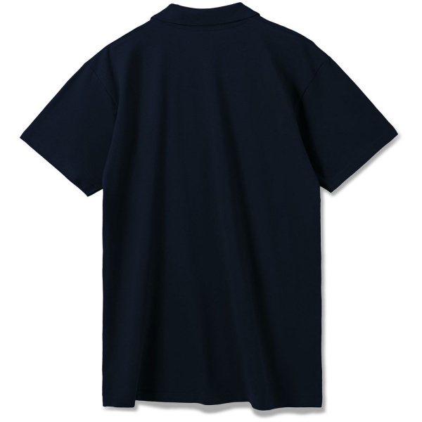 Рубашка поло мужская Summer 170, темно-синяя (navy), XS–XXL