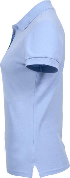 Рубашка поло женская Passion 170, голубая, S–XXL