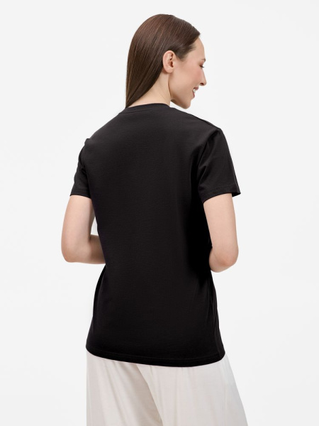Футболка унисекс T-Bolka 200, черная, S–4XL