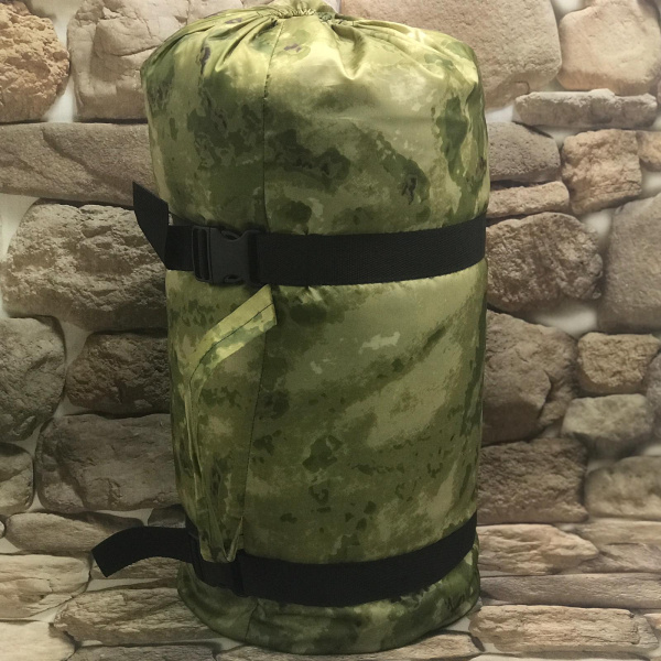 Спальный мешок с подголовником «Stalker Military Style» одеяло (225*95, изософт, до -10С), РФ