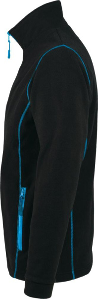 Куртка мужская Nova Men 200, черная с ярко-голубым, S–3XL