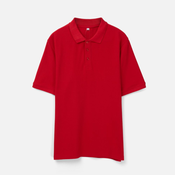 Рубашка поло унисекс Upswing, красная, S–3XL
