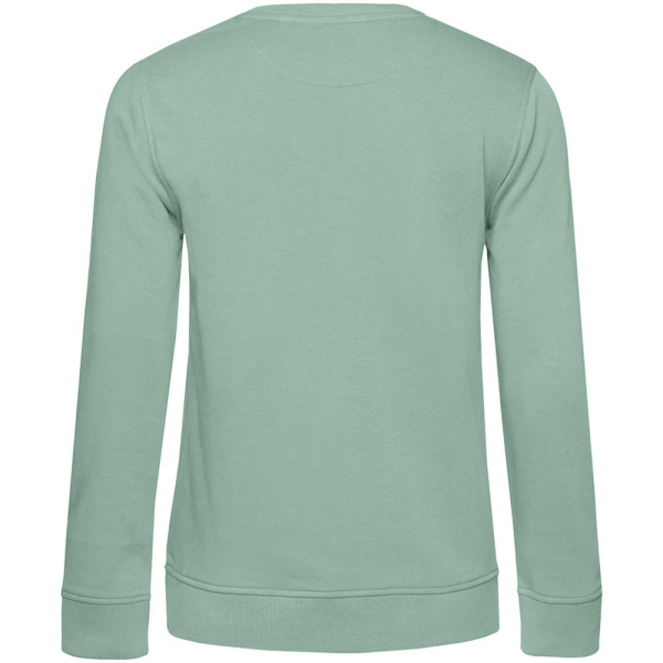 Свитшот женский BNC Inspire (Organic), серо-зеленый, XS–XXL