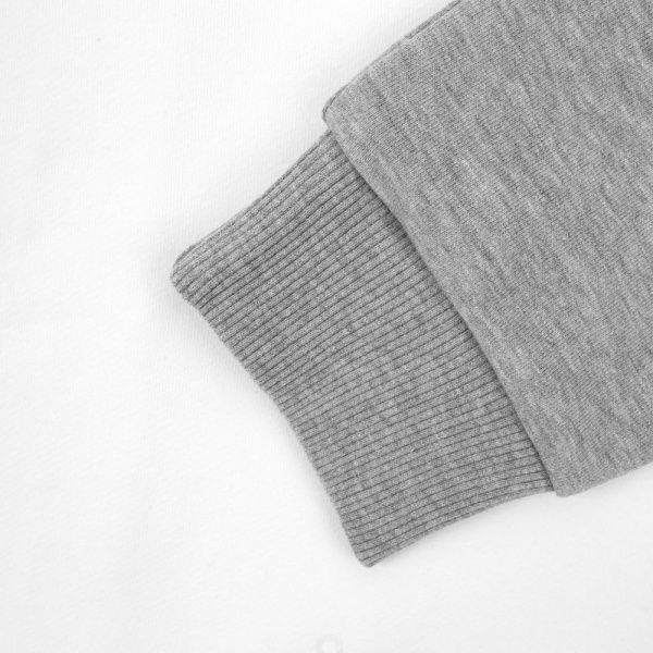 Бомбер College, молочно-белый, XS–XXL