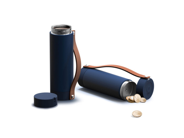 Термос «CLUTCH N GO», Цвет синий