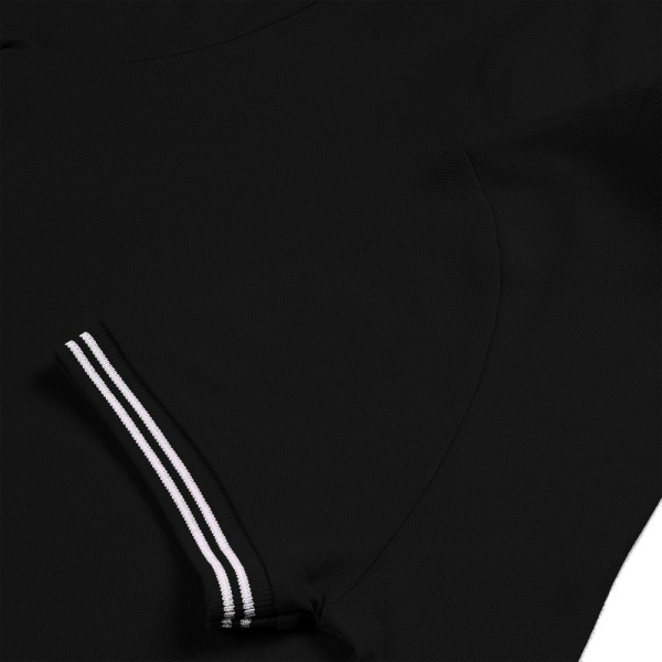 Рубашка поло женская Virma Stripes Lady, черная, S–XXL