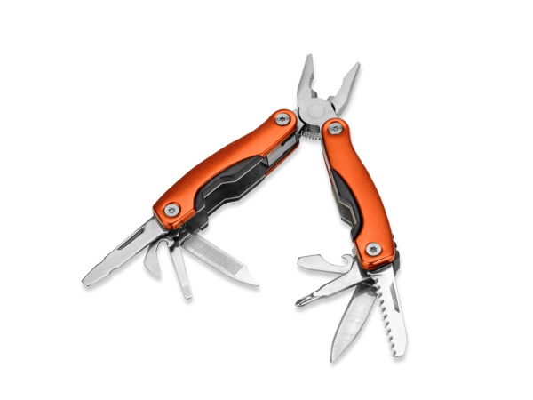 Мультиинструмент-пассатижи «Путешественник», Цвет оранжевый/черный