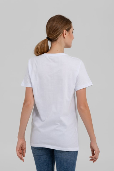 Футболка унисекс T-bolka 160 Original, белая, XXS–XXL