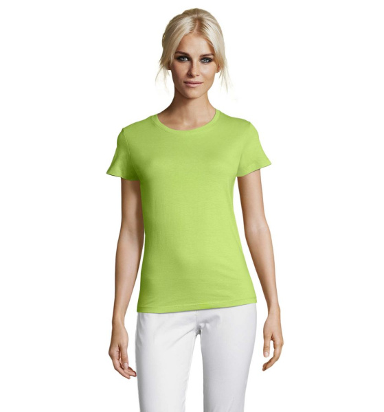 Футболка женская Regent Women, зеленое яблоко, S–XXL