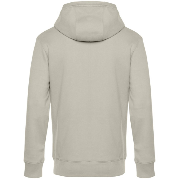 Толстовка с капюшоном унисекс King, дымчато-серая, XS–3XL