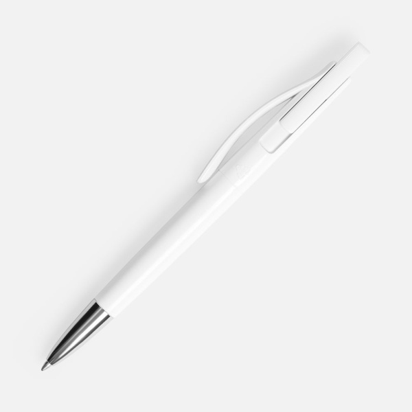 Ручка шариковая Prodir DS2 PPC, белая, 15х1,1