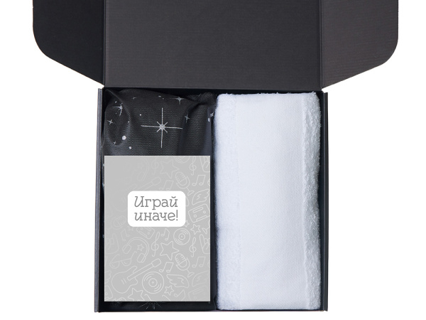 Подарочный набор «Re:y. Care» с полотенцем, солью для ванны и диффузором, Цвет белый