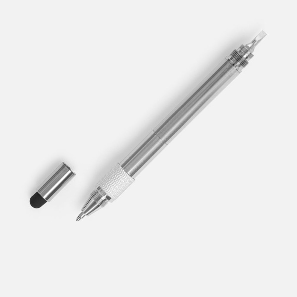 Ручка шариковая Numeric, мультиинструмент, черная, 14х1,1 см
