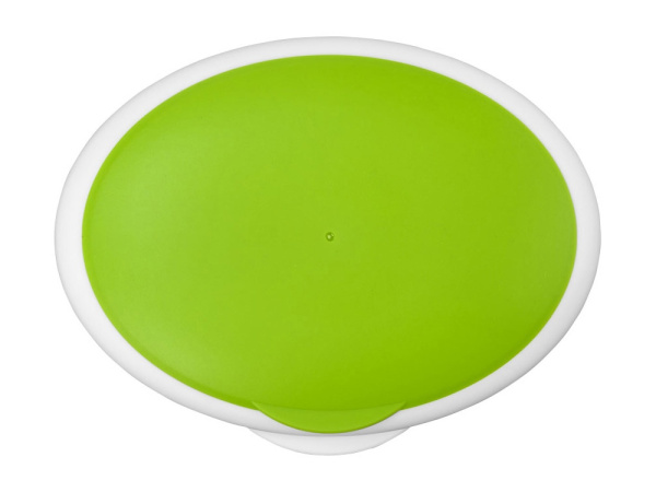 Контейнер для ланча «Maalbox», Цвет лайм/белый/прозрачный