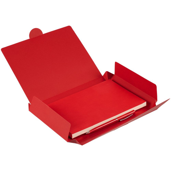 Набор Flat Light, красный, 16,5х21х2,5 см