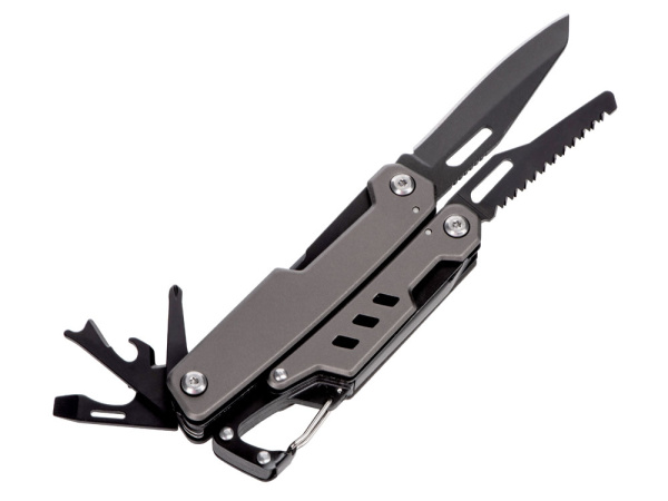 Многофункциональный инструмент 11-в-1 «Ranger», Цвет черный, серый
