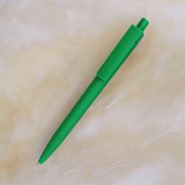 Ручка шариковая Agata софт-тач / Классический дизайн с удобным клипом