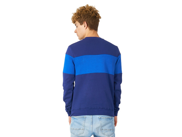 Свитшот блокинг «Edinburgh», мужской, Размер XL, Цвет синий нэйви/классический синий