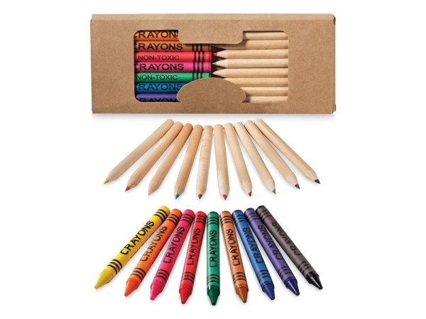 Набор карандашей «Скетч», Цвет натуральный, разноцветный