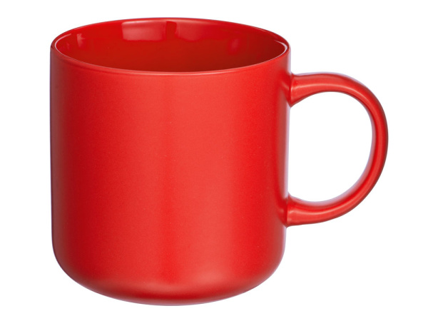 Кружка «Rita», матовая, Цвет красный