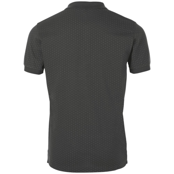 Рубашка поло мужская Brandy Men, темно-серая с белым, S–XXL