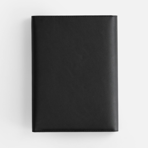 Ежедневник-органайзер Clean Slate, недатированный, черный, 16,5х22,3х2 см