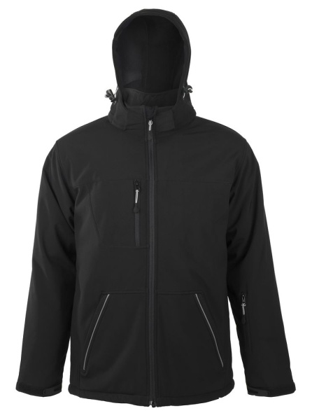 Куртка мужская Rock Men, черная, S-XXL