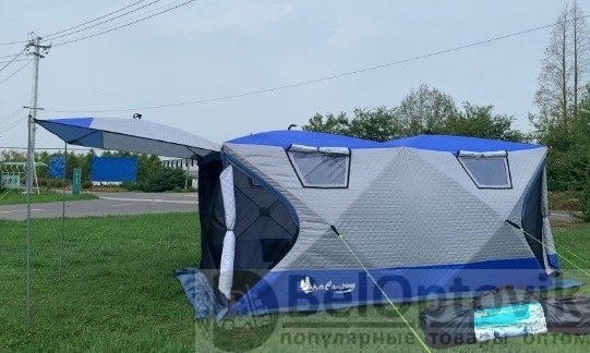 Трёхслойная зимняя палатка для туризма и отдыха