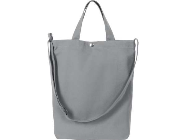 Сумка «Helfer» на кнопке с регулирующейся лямкой, Цвет серый