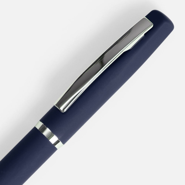 Ручка шариковая Bolt Soft Touch, синяя, 13,8х1,3 см