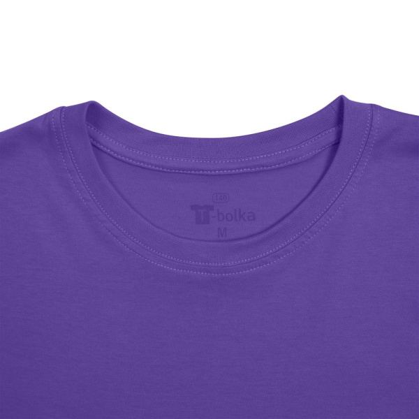 Футболка унисекс T-bolka 140, фиолетовая, S–4XL