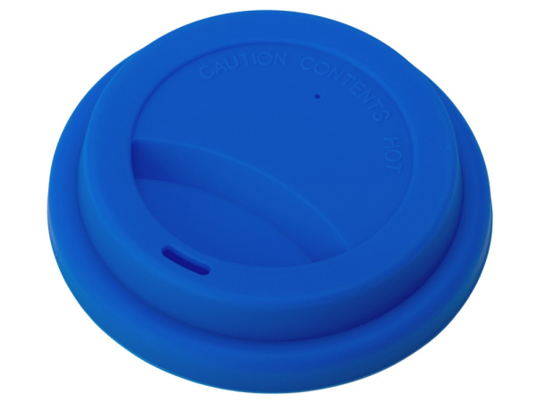 Стакан из бамбукового волокна «Café», Цвет серо-коричневый/синий