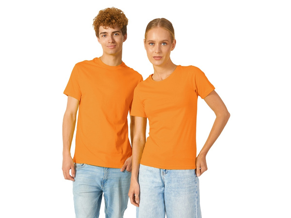 Футболка "Heavy Super Club" женская, Размер M, Цвет оранжевый