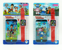 Игрушечные телефон и часы  "Paw Patrol"