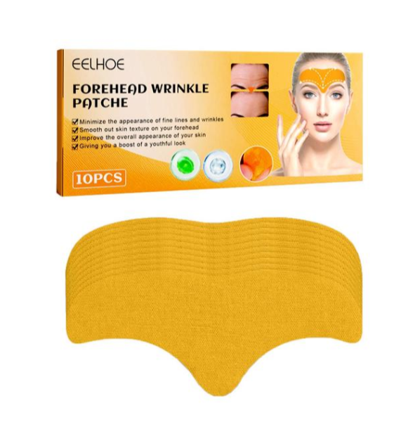 Пластырь - патч для лба Forehead Wrinkle Patche 10 шт. / Патчи от морщин для лба и переносицы с центеллой и коллагеном