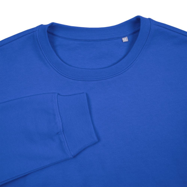 Свитшот унисекс Columbia, ярко-синий, XS–5XL