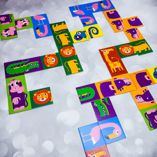 Настольная игра Dream Makers "Мои первые игры" 5 развивающих игр в 1 (бродилки, лото)
